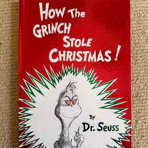 NEW The Grinch Who Stole Christmas Book Dr. Seuss
